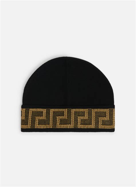 versace beanie mens|Meer.